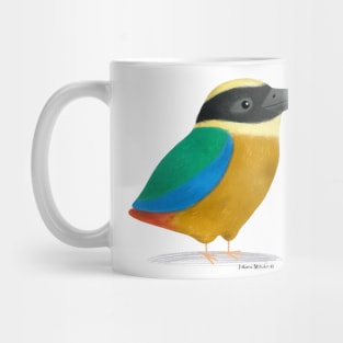 Blue Winged Pitta Mug